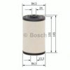 BOSCH 1 457 431 159 Fuel filter